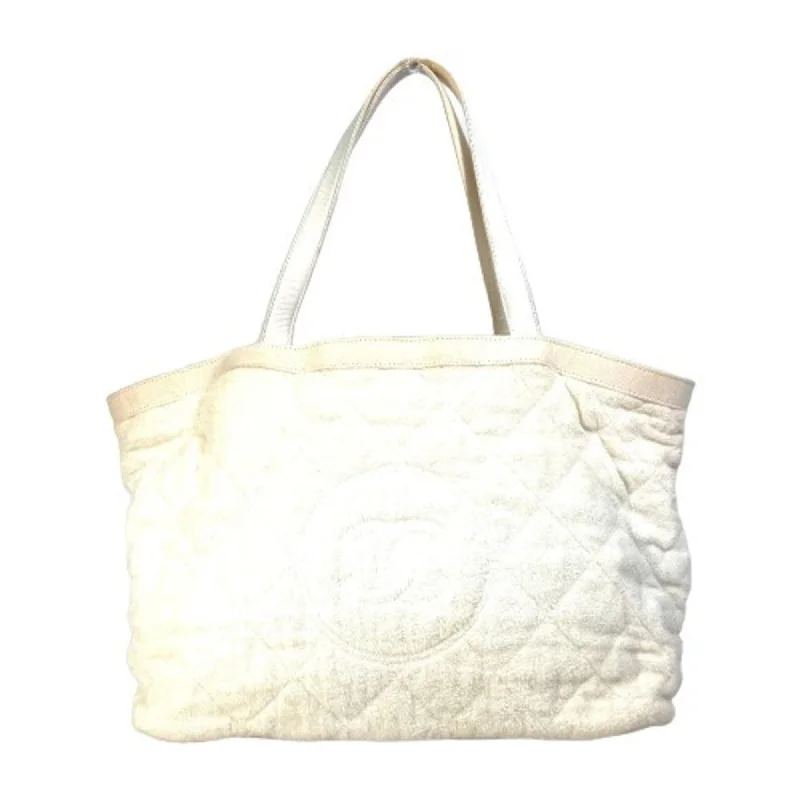 minimalist white tote bag-minimalist white tote bagChanel  Cotton Tote Bag (Pre-Owned)