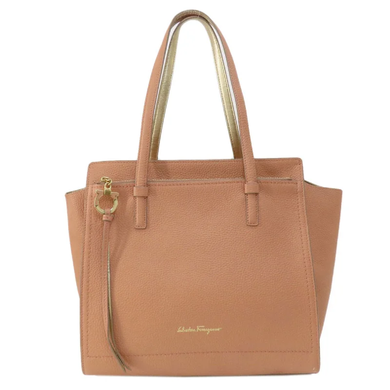 compact travel tote bag-compact travel tote bagSalvatore Ferragamo  Leather Tote Bag (Pre-Owned)