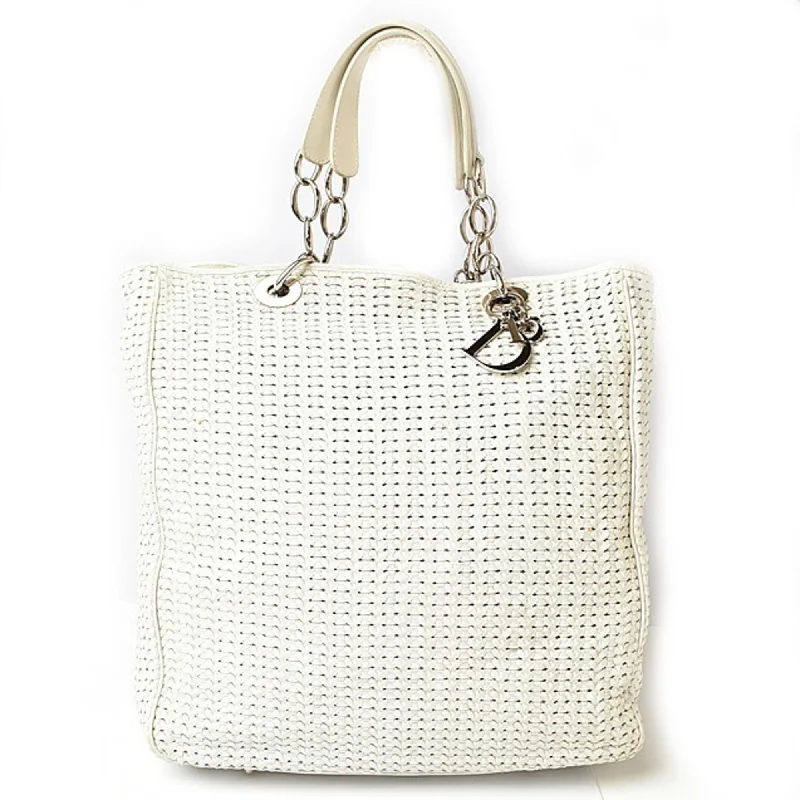 handmade straw tote bag-handmade straw tote bagChristian Dior Lady Dior   Leather Tote Bag (Pre-Owned)