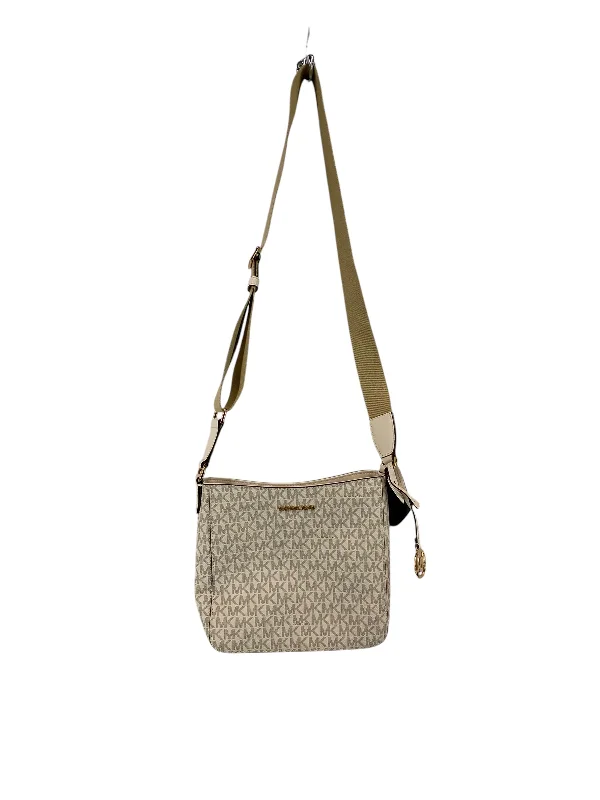 casual canvas handbag-Crossbody Designer By Michael Kors, Size: Small