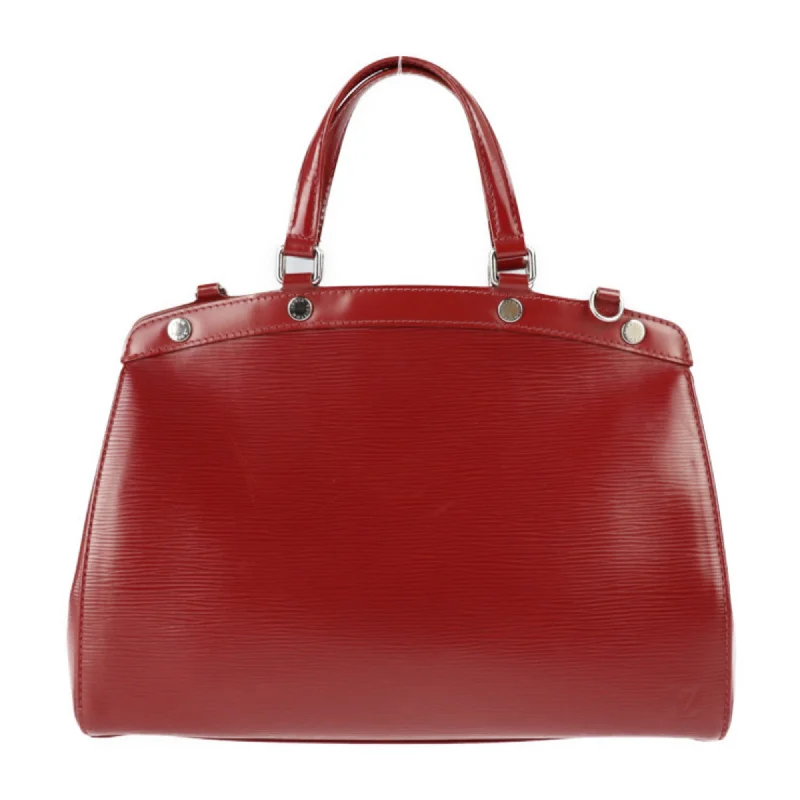 sleek maroon tote bag-sleek maroon tote bagLouis Vuitton Epi Carmine  Color Epi Leather Handbag Tote Bag (Pre-Owned)