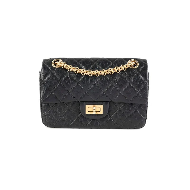 blue velvet handbag-Chanel Reissue Mini Black