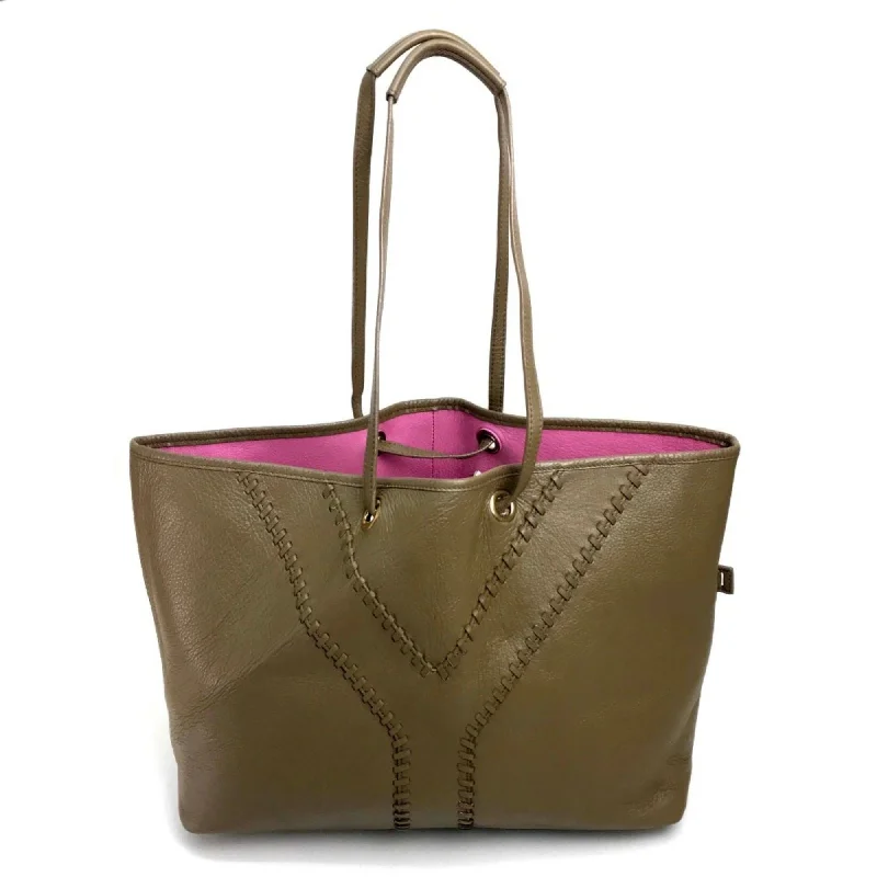 navy straw tote bag-navy straw tote bagYves Saint Laurent   pink Leather Handbag Tote Bag (Pre-Owned)