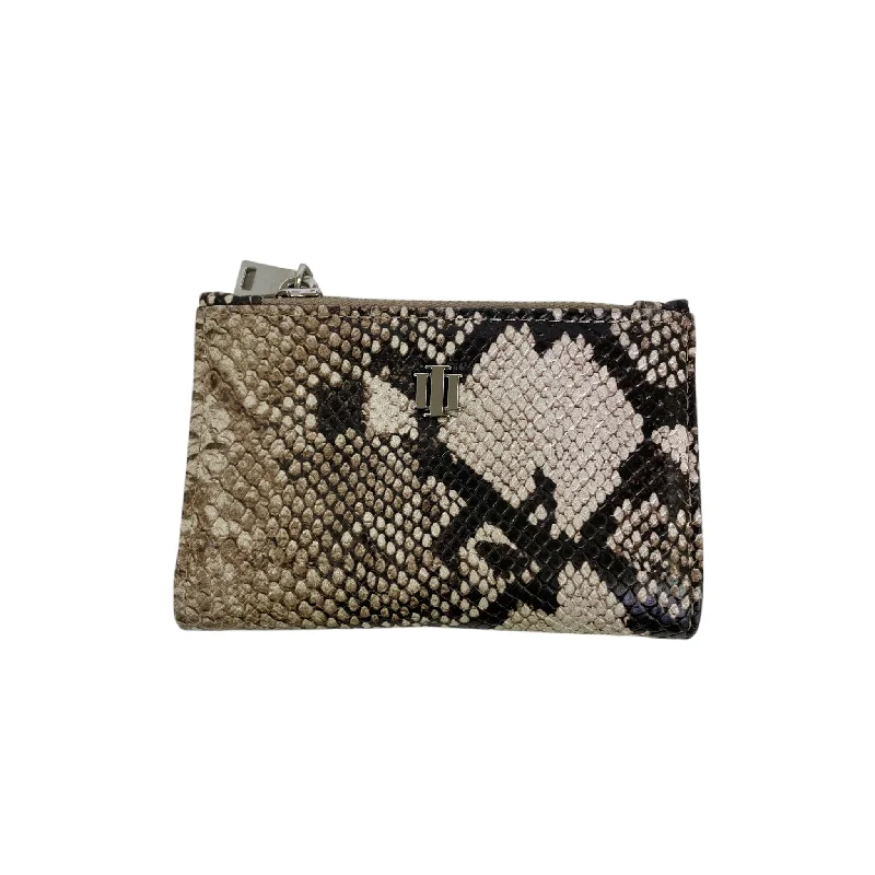 gold leather handbag-Wallet By Cme In Snakeskin Print, Size:Medium