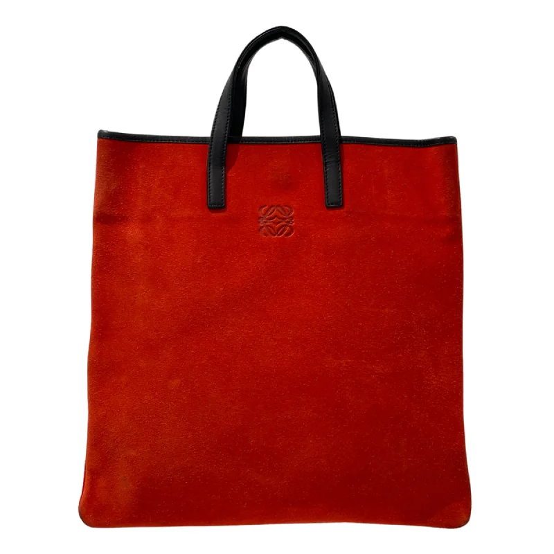 orange satin tote bag-orange satin tote bagLoewe   Color Suede Leather Tote Bag (Pre-Owned)