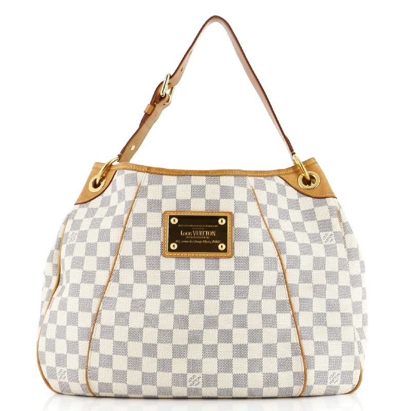 designer satin shoulder bag-Galliera Handbag Damier GM