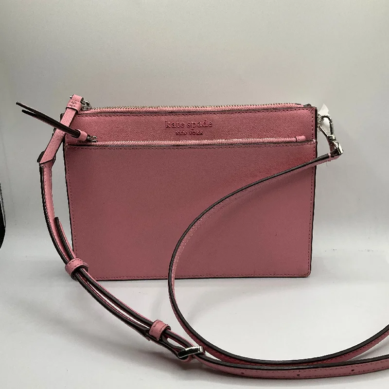 handmade leather handbag-Crossbody Designer By Kate Spade, Size: Small