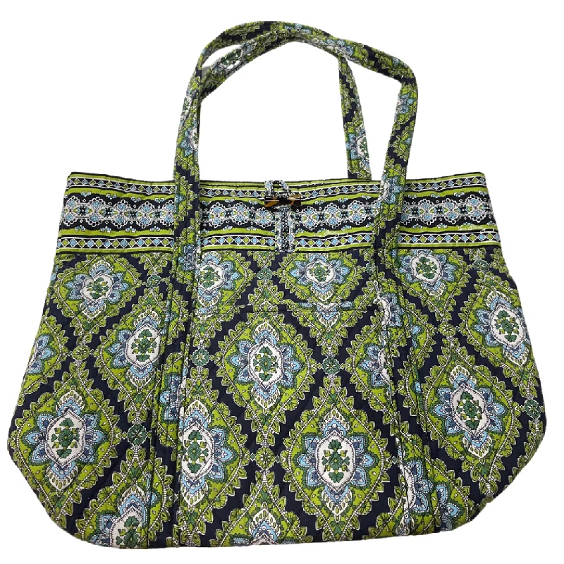 eco-friendly suede handbag-Tote By Vera Bradley, Size: Large