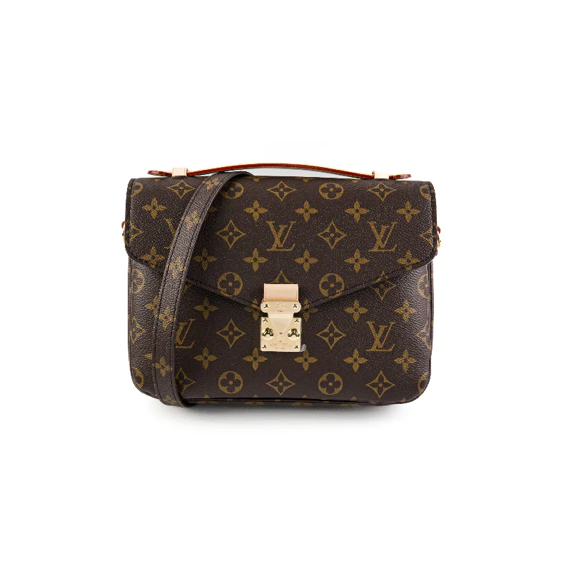 trendy straw handbag-ITEM 12 - Louis Vuitton Pochette Metis Monogram