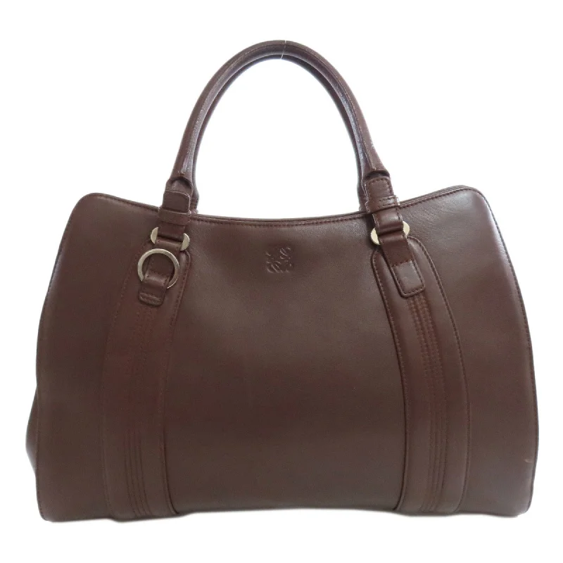 spacious party tote bag-spacious party tote bagLoewe  Leather Tote Bag (Pre-Owned)