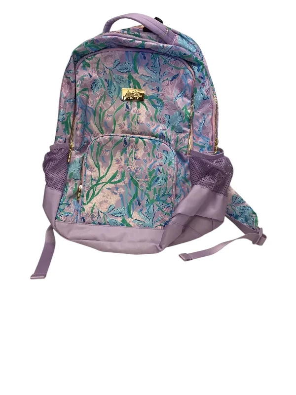 lightweight festival handbag-Backpack Designer By Lilly Pulitzer, Size: Large