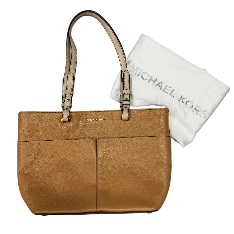 large beach handbag-Tote Designer By Michael Kors, Size: Medium