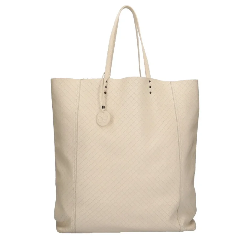 oversized beach tote bag-oversized beach tote bagBottega Veneta Intrecciomirage ivory  Leather Tote Bag (Pre-Owned)