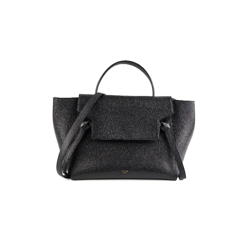 lightweight beach handbag-Deal of The Week - Celine Black Mini Belt Bag