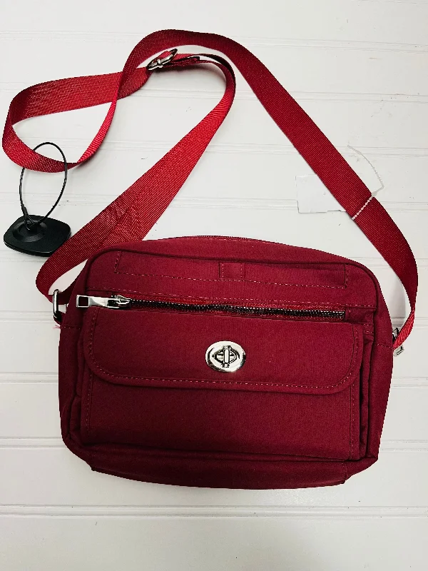 classic maroon handbag-Crossbody By Samantha Brown , Size: Medium