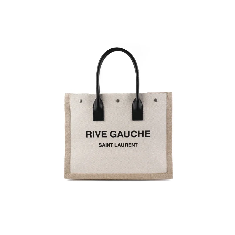 structured festival handbag-Saint Laurent Rive Gauche Beige