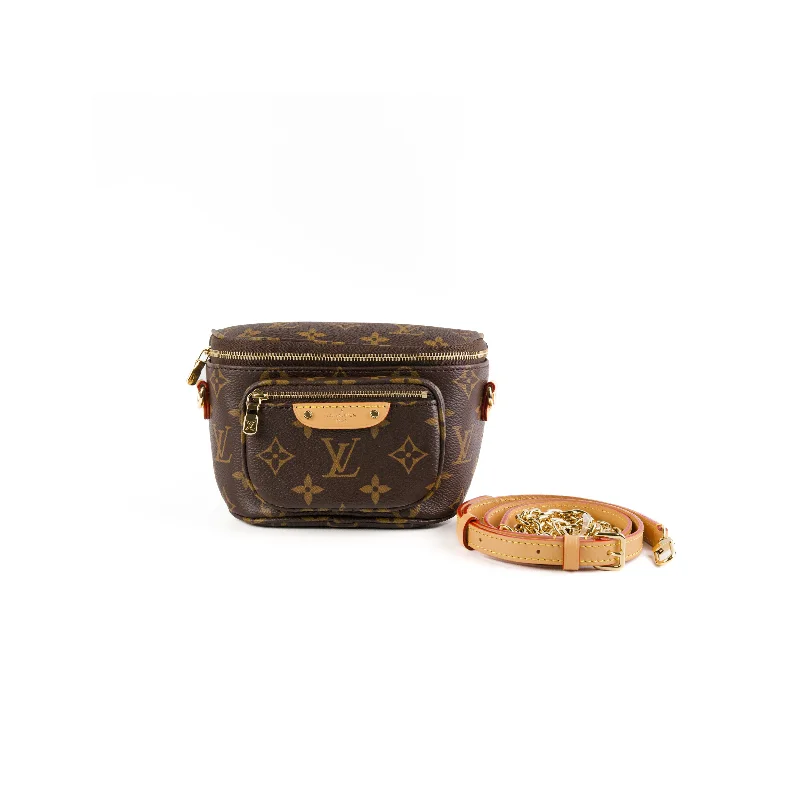 eco-friendly leather handbag-ITEM 11 - Louis Vuitton Mini Bumbag Belt Bag Monogram