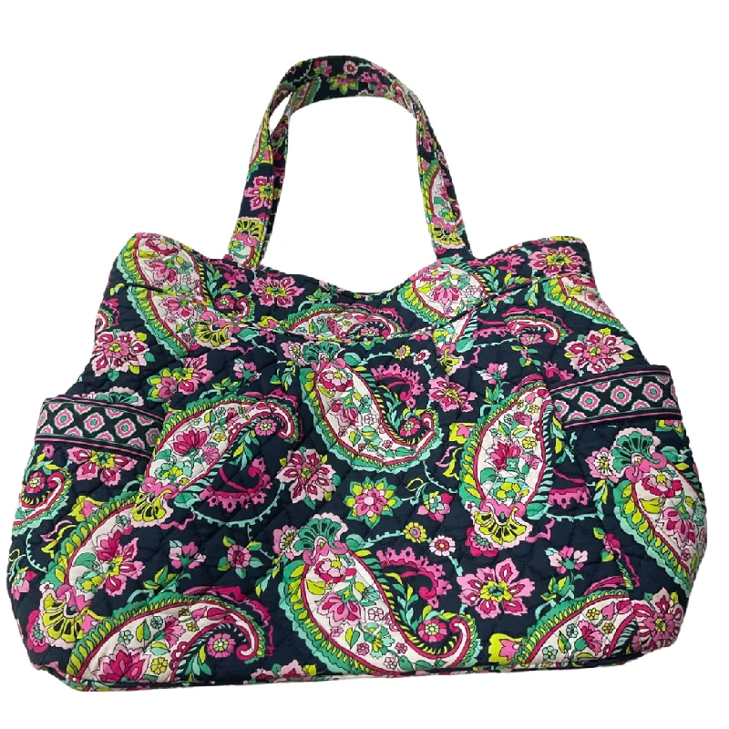 elegant straw handbag-Tote By Vera Bradley, Size: Medium