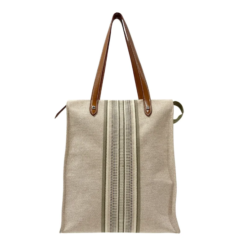 luxury straw tote bag-luxury straw tote bagHermes Toile H Leather Tote Bag (Pre-Owned)