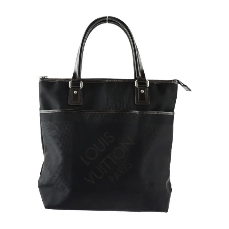 designer leather tote bag-designer leather tote bagLouis Vuitton   Damier Geant Leather Tote Bag (Pre-Owned)