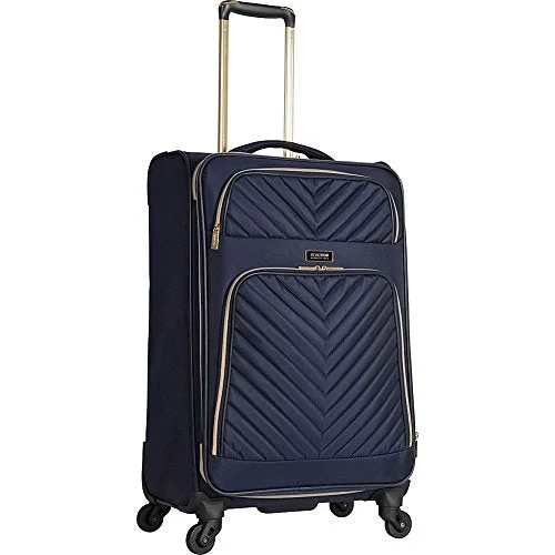 affordable suitcase for group trips -Kenneth Cole Reaction Women'S Chelsea 24" 4-Wheel Upright Luggage, Navy