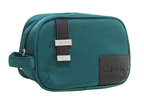 black duffel bags for cool style -Calvin Klein Dylan Necessaire, Green