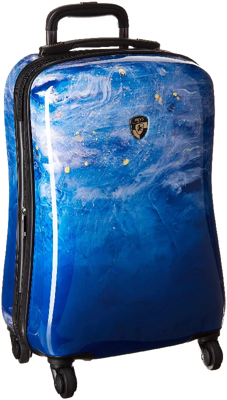 lightweight suitcase for air travel -best lightweight suitcase for travel -Heys America Unisex Blue Agate 21" Spinner Multicolor One Size