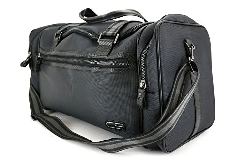 affordable duffel bags for budget travel -Carbon Sesto Black Rhino Duffel (Black)