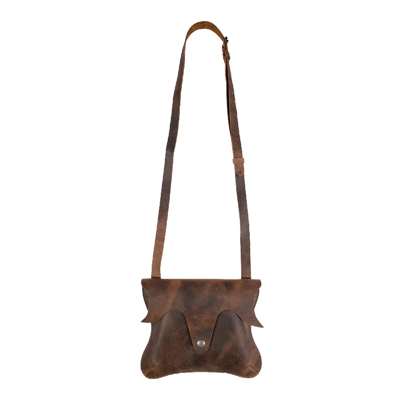 structured festival shoulder bag-Leaf-Shaped Shoulder Bag