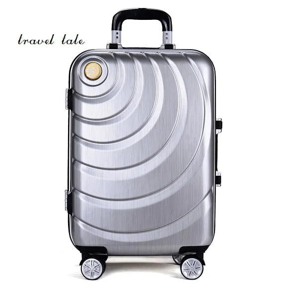 lightweight suitcase for fast trips -best suitcase for backpacking -Travel Tale High Quality  3D, Simple, Fashionable  Pc  Rolling Luggage Spinner Brand Travel