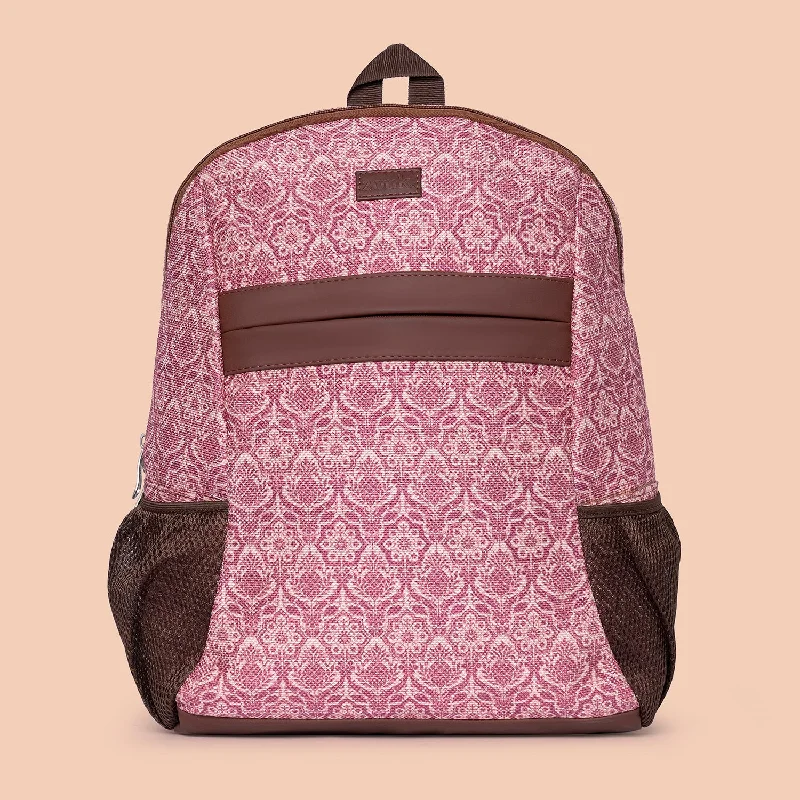 small backpack for daily use -Madurai Blossom Classic Backpack