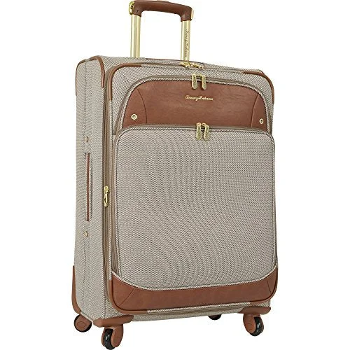 waterproof suitcase for camping -Tommy Bahama Boracay 30 Inch Expandable Spinner Suitcase