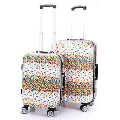 medium suitcase for business trips -Travel Tale Individual Character Design, Fashionable Pc 20/24/28 Inch Rolling Luggage Spinner Brand