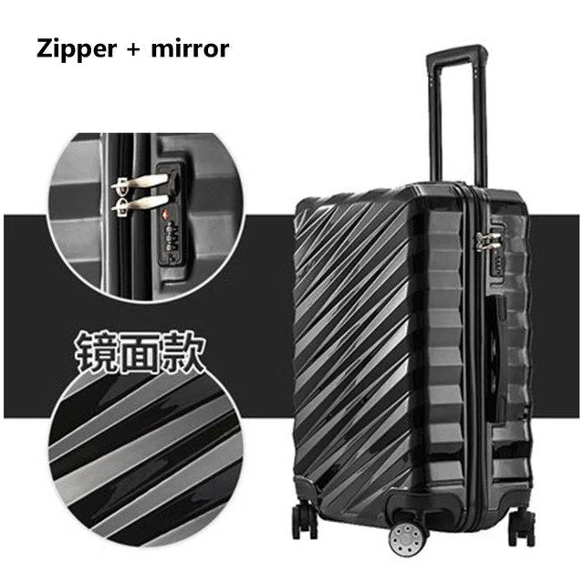 Zipper mirror style