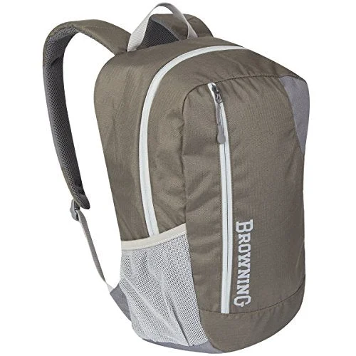 rugged duffel bags for adventure -Browning Day Pack (Military Green/Grey)