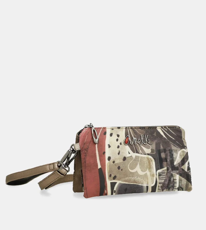 beige canvas crossbody bag-beige canvas crossbody bagImaginary 3-compartment crossbody bag