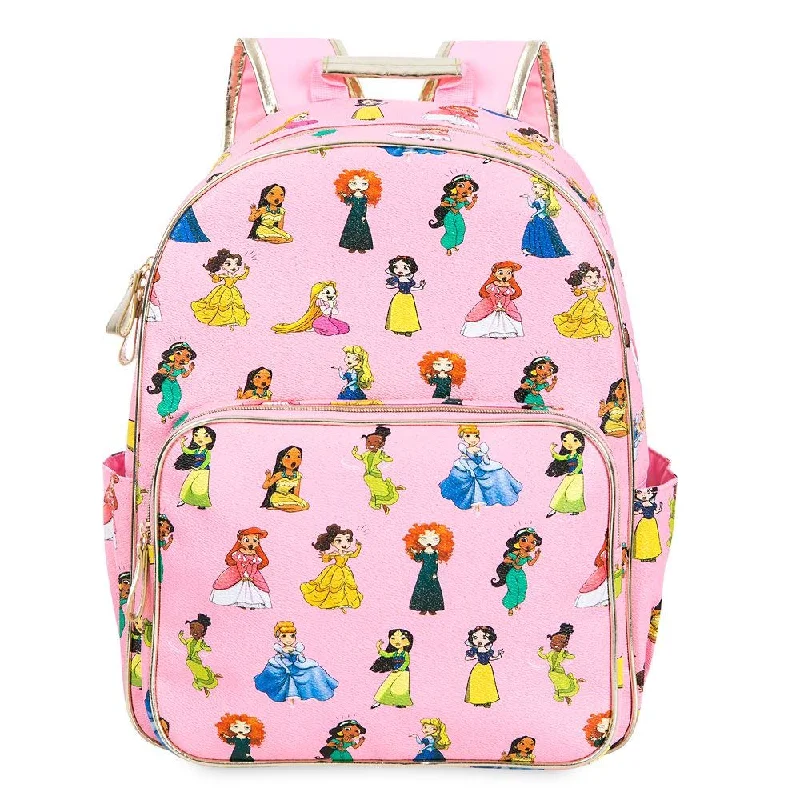 blue backpack for relaxed trips -Disney Disney Princess Backpack - Pink