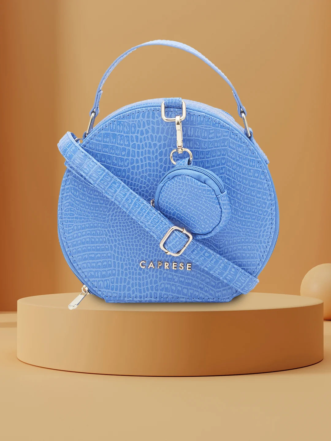 luxury leather crossbody bag-luxury leather crossbody bagCaprese Gianna Sling Small (E) Blue