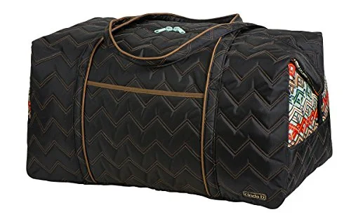 rolling duffel bags for smooth rides -Cinda B Vacationer, Ravinia Black