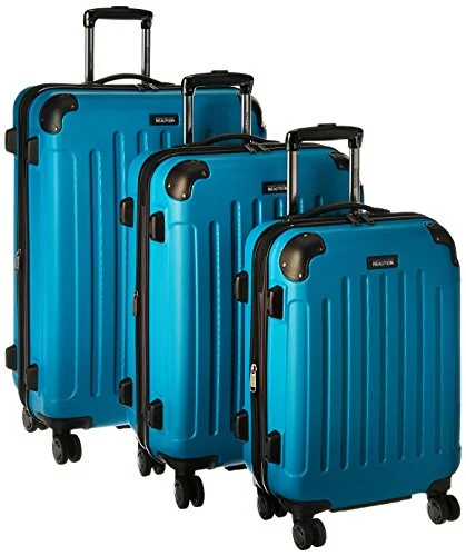 eco suitcase for conscious travelers -Kenneth Cole Reaction Renegade 28" Abs Expandable 8-Wheel Upright, Teal