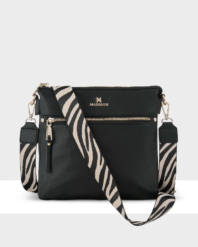 sleek beige crossbody bag-sleek beige crossbody bagRenee Zip Top 2 Compartment Crossbody Bag + Zebra Bag Strap