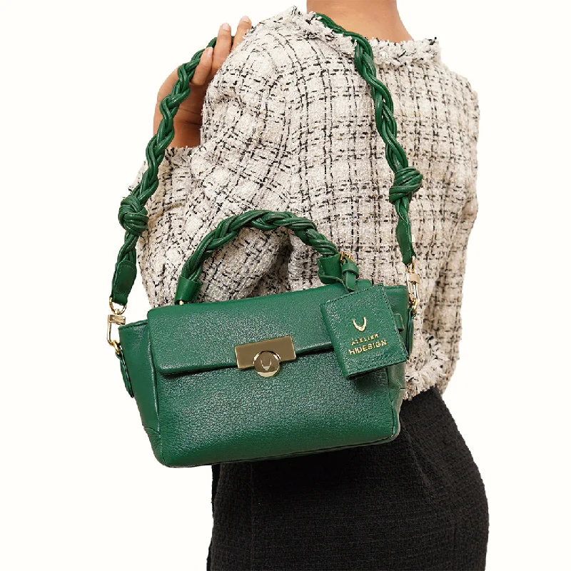 teal straw shoulder bag-MILOS 04 SHOULDER BAG