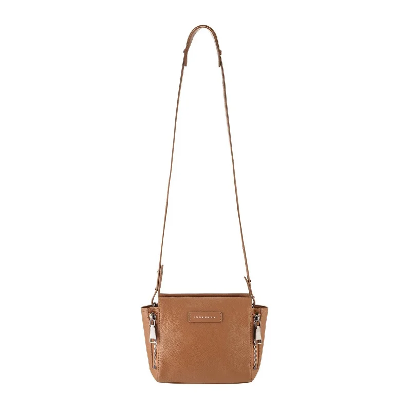 cream velvet shoulder bag-Status Anxiety The Ascendants Bag Tan Pebble