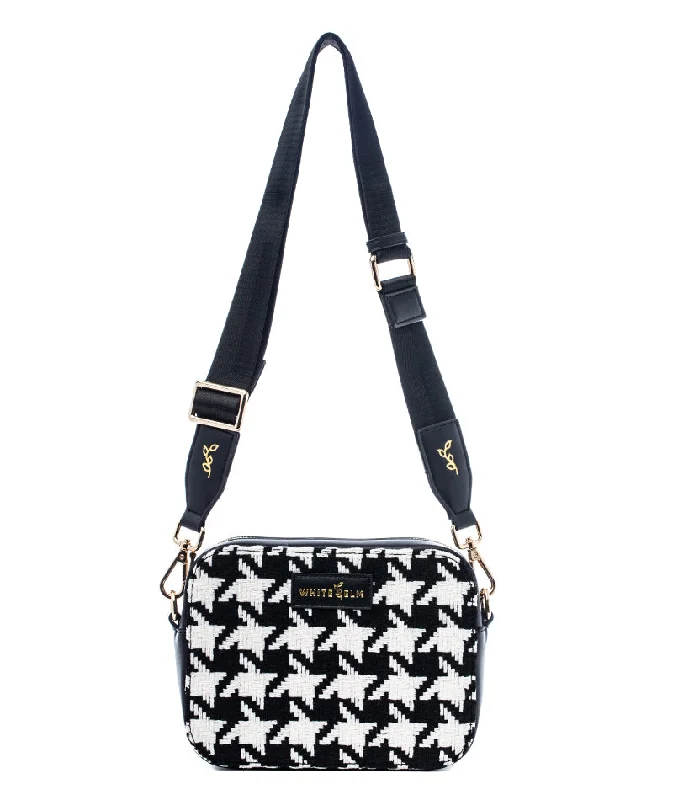 premium leather crossbody bag-premium leather crossbody bagBexley Crossbody Bag - Houndstooth