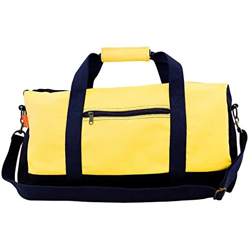 heavy duffel bags for large gear -Cb Station Adventure Duffel (Yellow/Navy)