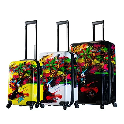 heavy-duty duffel bags for tough adventures -Mia Toro Prado-Beautiful Minds 3Pc, Prado/Beautiful Minds Print