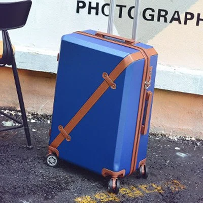 Blue luggage