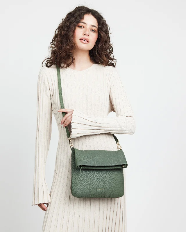 spacious beach shoulder bag-Saben Daria Shoulder Bag Cactus Bubble