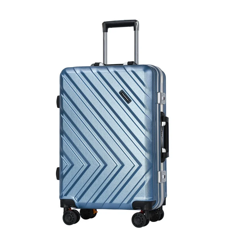 High Quality Abs+Pc Trolley Case,20 " 24" Inch Suitcase,New Aluminum Frame Luggage,Stylish