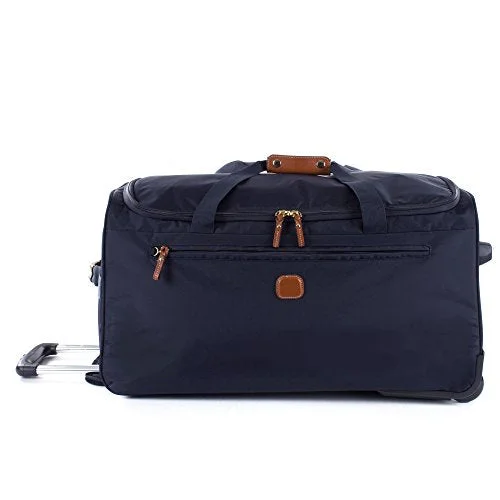 portable duffel bags for weekends -Bric'S 28 Inch Rolling Duffle, Ocean Blue, One Size